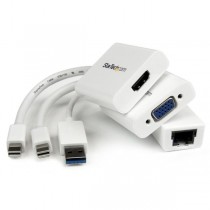 StarTech.com Juego de Adaptadores para MacBook Air, mini DisplayPort - VGA/HDMI