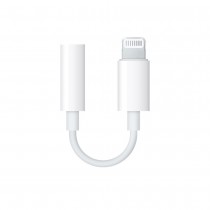 Apple Adaptador Lightning Macho - 3.5mm Hembra, Blanco