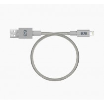 PureGear Cable USB A Macho - Lightning Macho, 23cm, Gris