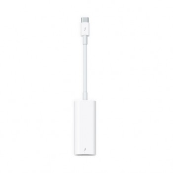 Apple Adaptador Thunderbolt 3 Macho - Thunderbolt 2 Hembra, Blanco