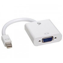 V7 Adaptador Mini DisplayPort Macho - DB-15 Hembra, Blanco