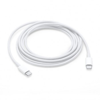 Apple Cable USB C Macho - USB C Macho, 2 Metros, Blanco