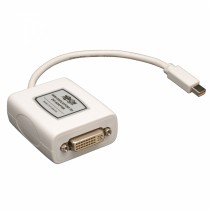 Tripp Lite Cable Adaptador Mini Displayport Macho - DVI-I Hembra, 15cm, Blanco