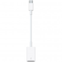 Apple Cable USB C Macho - USB 3.1 Hembra, Blanco