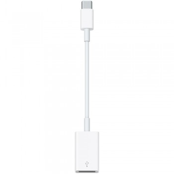 Apple Cable USB C Macho - USB 3.1 Hembra, Blanco