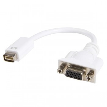 StarTech.com Cable mini DVI Macho - VGA Hembra, 20cm, para MacBooks y iMacs