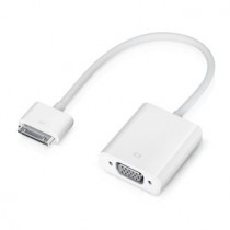 Apple Adaptador iPad/iPod/iPhone - VGA, Blanco