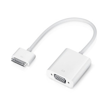 Apple Adaptador iPad/iPod/iPhone - VGA, Blanco