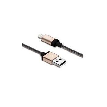 Verbatim Cable USB A Macho - Lightning Macho, 1.2 Metros, Oro