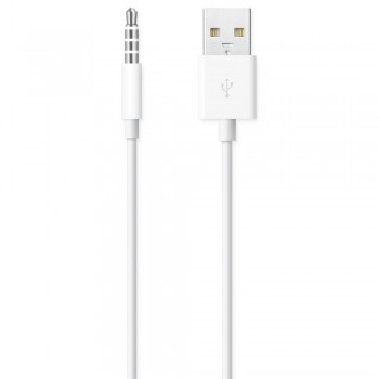 Apple Cable USB A Macho - 3.5mm Macho, 1 Metro, Blanco