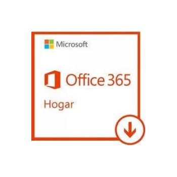 Microsoft Office 365 Hogar, 32/64-bit, 5 PC, 1 Año, Plurilingüe, Windows/Mac/Android/iOS