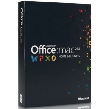 Microsoft Office Home & Business 2011 Español, 32-bit/x64, DVD, para Mac, Caja (FPP)