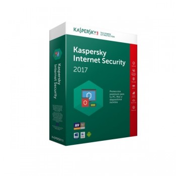 Kaspersky Lab Internet Security 2017, 3 Usuarios, 1 Año, Windows