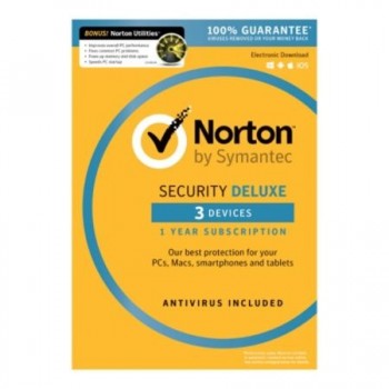 Symantec Norton Security Plus Español, 3 Usuarios, 1 Año, Windows/Mac/Android/iOS