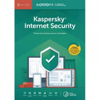 Kaspersky Lab Internet Security 2019, 5 Usuarios, 1 Año, Windows/Mac