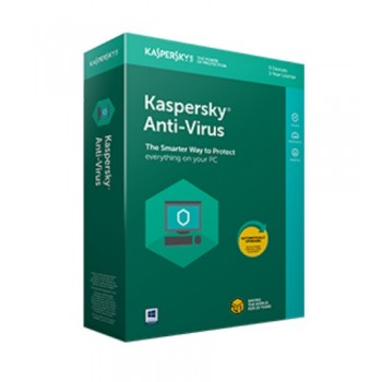 Kaspersky Lab Anti-Virus, 5 Usuarios, 3 Años, Windows/Mac