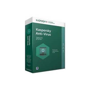 Kaspersky Lab Anti-Virus 2017, 3 Usuarios, 1 Año, Windows