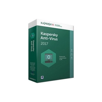 Kaspersky Lab Anti-Virus 2017, 5 Usuarios, 1 Año, Windows