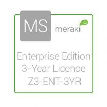 Cisco Meraki Licencia y Soporte Empresarial, 1 Licencia, 3 Años, para Z3