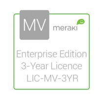 Cisco Meraki Licencia y Soporte Empresarial, 1 Licencia, 3 Años, para MV