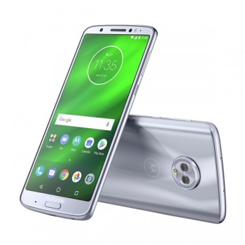 Smartphone Motorola Moto G6 5.7", 1080 x 2160 Pixeles, 4G, Android 8.0, Plata