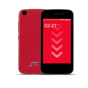 Smartphone STF Mobile Block Go Mini 4", 480 x 800 Pixeles, 3G, Android 8.1, Rojo