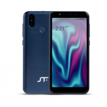 Smartphone STF Mobile Aura Plus 5.5", 960 x 480 Pixeles, 4G, Android 8.1, Azul