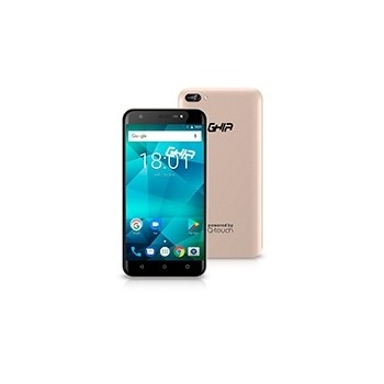 Smartphone Ghia QS702 5.5'', 1280 x 720 Pixeles, 3G, Android 7.0, Oro