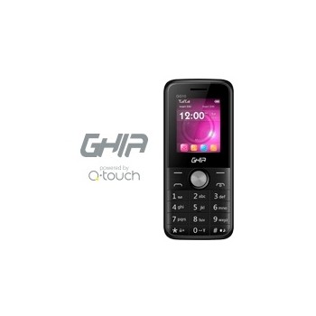 Celular QG10 1.77'', SIM Doble, Bluetooth, Negro