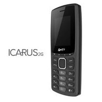 Celular Icarus 2G 1.77", SIM Doble, Bluetooth, Negro