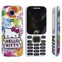 Celular Acteck Hello Kitty 1.77'', Sim Doble, Blanco
