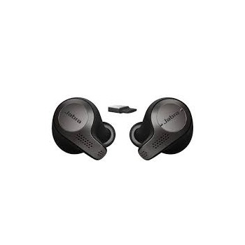 Jabra Manos Libres Evolve 65t MS, Bluetooth 5.0, Inalámbrico, Negro