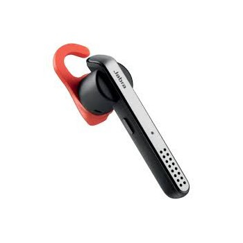 Jabra Manos Libres Stealth, Bluetooth 4.0, Inalámbrico, Negro/Rojo/Plata