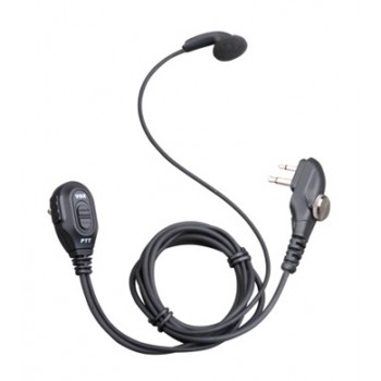 Hytera Audifono Intrauricular con Micrófono ESM12, Alámbrico, 2.5mm/3.5mm, Negro