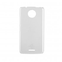 Muvit Funda MMCRY0017 para Motorola C4 4G, Transparente