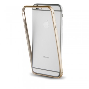 Muvit Bumper Aluminum para iPhone 7, Oro