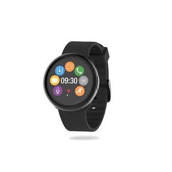 MyKronoz Smartwatch ZeRound2, Touch, Bluetooth 4.0 BLE, Android 5.0/iOS 9.3, Negro