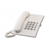 Panasonic Teléfono Alámbrico KX-TS500, Blanco