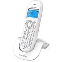 Alcatel Teléfono Inalámbrico C-200, 1 Auricular, Altavoz, Blanco