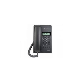 Panasonic Teléfono KX-T7703X-B, Alámbrico, 16 Teclas, Negro