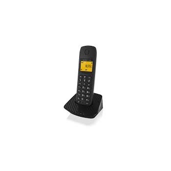 Alcatel Teléfono Inalámbrico E132, 1 Auricular, Negro