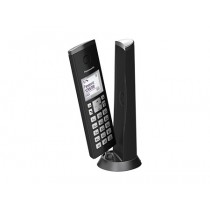 Panasonic Teléfono Inalámbrico DECT KX-TGK210, Altavoz, Negro