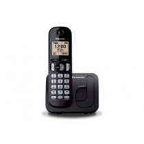 Panasonic Teléfono Inalámbrico DECT KX-TGC210B, Altavoz, 1 Auricular, 1 Línea, Negro
