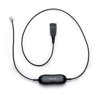 Jabra Cable GN1216, QD Macho - RJ-9 Macho, 80cm, para Avaya 96xx/16xx