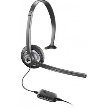 Plantronics Headset Monoaural M214C, Alámbrico, 2.5mm, Negro