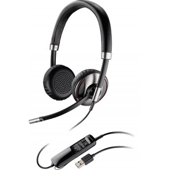 Plantronics Audifonos con Microfono Monoaural Blackwire C720-M, Alambrico, USB, Negro