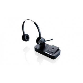 Jabra Audífonos PRO 9450 Duo NCSA, Inalámbrico, Negro