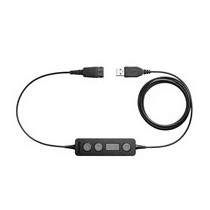 Jabra Adaptador LINK 260, USB Macho - QD, Negro