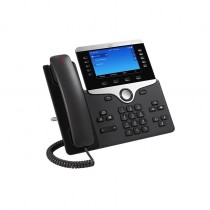Cisco Teléfono IP con Pantalla 5'' 8841, Alámbrico, Altavoz, Negro/Plata