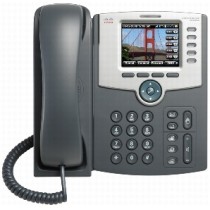 Cisco Teléfono IP de 5 Líneas con Pantalla de Color SPA525G2, Bluetooth, Negro